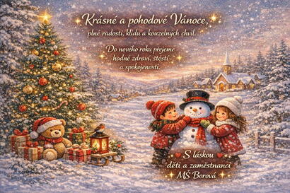 vám přejí děti a zaměsnanci MŠ!